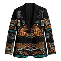 Black Batik Papua-inspired Pattern Blazer - Polynesian Pride
