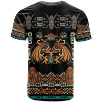 Black Batik Papua-inspired Pattern T Shirt LT9 - Polynesian Pride