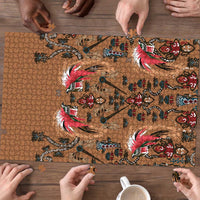 Terracotta Bird of Batik Papua Puzzle Exotic Natural Wealth of Papua LT9 - Polynesian Pride