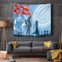 FSM Verterans Day Tapestry Their Lives Your Freedom LT9 - Polynesian Pride