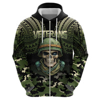 Veterans Day Hoodie War Never Leaves A Veteran Proud Military LT9 - Polynesian Pride