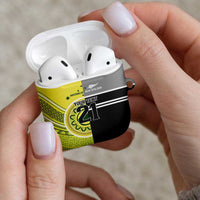Custom Cricket AUNZ Spirit AirPods Case Aussie New Zealand Retro Edition - Polynesian Pride