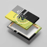 Custom Cricket AUNZ Spirit Canvas Wall Art Aussie New Zealand Retro Edition - Polynesian Pride