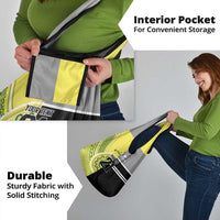 Custom Cricket AUNZ Spirit Grocery Bag Aussie New Zealand Retro Edition - Polynesian Pride