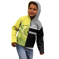 Custom Cricket AUNZ Spirit Kid Hoodie Aussie New Zealand Retro Edition - Polynesian Pride