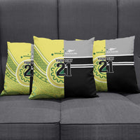 Custom Cricket AUNZ Spirit Pillow Cover Aussie New Zealand Retro Edition - Polynesian Pride