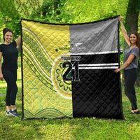 Custom Cricket AUNZ Spirit Quilt Aussie New Zealand Retro Edition - Polynesian Pride