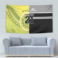 Custom Cricket AUNZ Spirit Tapestry Aussie New Zealand Retro Edition - Polynesian Pride