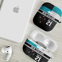 Custom NZ Cricket Pride AirPods Case Silver Fern Fan Supporter Apparel LT9 - Polynesian Pride