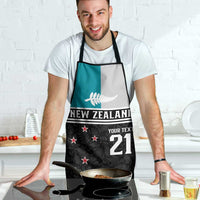 Custom NZ Cricket Pride Apron Silver Fern Fan Supporter Apparel - Polynesian Pride