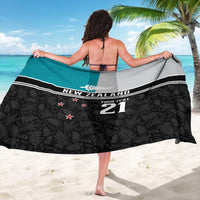 Custom NZ Cricket Pride Sarong Silver Fern Fan Supporter Apparel - Polynesian Pride