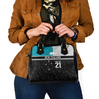 Custom NZ Cricket Pride Shoulder Handbag Silver Fern Fan Supporter Apparel LT9 - Polynesian Pride