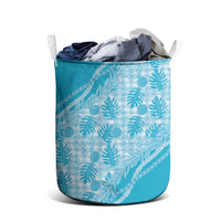 Hawaii Breadfruit Palaka Laundry Basket Polu Maile Lei LT9 - Polynesian Pride