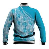 Hawaii Breadfruit Palaka Baseball Jacket Polu Maile Lei LT9 - Polynesian Pride