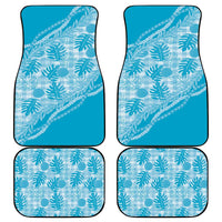 Hawaii Breadfruit Palaka Car Mats Polu Maile Lei - Polynesian Pride