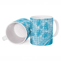 Hawaii Breadfruit Palaka Ceramic Mug Polu Maile Lei LT9 - Polynesian Pride