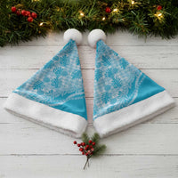 Hawaii Breadfruit Palaka Christmas Santa Hat Polu Maile Lei - Polynesian Pride