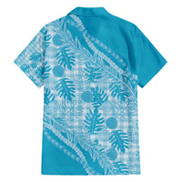 Hawaii Breadfruit Palaka Hawaiian Shirt Polu Maile Lei - Polynesian Pride