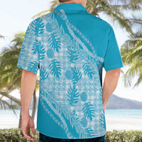Hawaii Breadfruit Palaka Hawaiian Shirt Polu Maile Lei LT9 - Polynesian Pride
