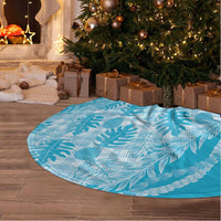 Hawaii Breadfruit Palaka Tree Skirt Polu Maile Lei LT9 - Polynesian Pride