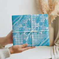 Hawaii Breadfruit Palaka Wrapping Paper Polu Maile Lei LT9 - Polynesian Pride