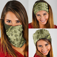 Hawaii Breadfruit Palaka Neck Gaiter Omaomao Maile Lei LT9 - Polynesian Pride