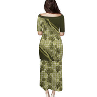 Hawaii Breadfruit Palaka Puletasi Omaomao Maile Lei LT9 - Polynesian Pride