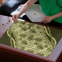 Hawaii Breadfruit Palaka Puzzle Omaomao Maile Lei LT9 - Polynesian Pride