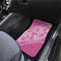 Hawaii Breadfruit Palaka Car Mats Omaomao Ulaula Maile Lei - Polynesian Pride