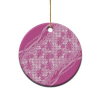 Hawaii Breadfruit Palaka Ceramic Ornament Omaomao Ulaula Maile Lei - Polynesian Pride