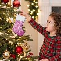 Hawaii Breadfruit Palaka Christmas Stocking Omaomao Ulaula Maile Lei - Polynesian Pride