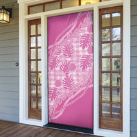 Hawaii Breadfruit Palaka Door Cover Omaomao Ulaula Maile Lei LT9 - Polynesian Pride