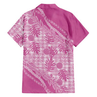 Hawaii Breadfruit Palaka Hawaiian Shirt Omaomao Ulaula Maile Lei LT9 - Polynesian Pride