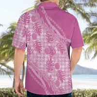 Hawaii Breadfruit Palaka Hawaiian Shirt Omaomao Ulaula Maile Lei LT9 - Polynesian Pride