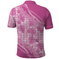 Hawaii Breadfruit Palaka Polo Shirt Omaomao Ulaula Maile Lei LT9 - Polynesian Pride