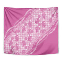 Hawaii Breadfruit Palaka Tapestry Omaomao Ulaula Maile Lei - Polynesian Pride