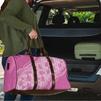 Hawaii Breadfruit Palaka Travel Bag Omaomao Ulaula Maile Lei - Polynesian Pride