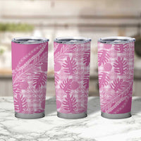 Hawaii Breadfruit Palaka Tumbler Cup Omaomao Ulaula Maile Lei - Polynesian Pride