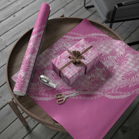 Hawaii Breadfruit Palaka Wrapping Paper Omaomao Ulaula Maile Lei LT9 - Polynesian Pride