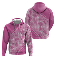 Hawaii Breadfruit Palaka Zip Hoodie Omaomao Ulaula Maile Lei LT9 - Polynesian Pride