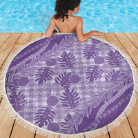 Hawaii Breadfruit Palaka Beach Blanket Poni Maile Lei - Polynesian Pride