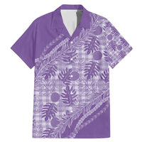 Hawaii Breadfruit Palaka Family Matching Mermaid Dress and Hawaiian Shirt Poni Maile Lei - Polynesian Pride