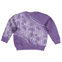 Hawaii Breadfruit Palaka Kid Ugly Christmas Sweater Poni Maile Lei - Polynesian Pride