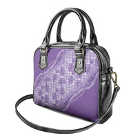 Hawaii Breadfruit Palaka Shoulder Handbag Poni Maile Lei LT9 - Polynesian Pride