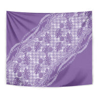 Hawaii Breadfruit Palaka Tapestry Poni Maile Lei - Polynesian Pride