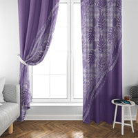 Hawaii Breadfruit Palaka Window Curtain Poni Maile Lei - Polynesian Pride