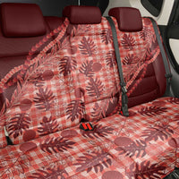 Hawaii Breadfruit Palaka Back Car Seat Cover Ulaula Maile Lei LT9 - Polynesian Pride