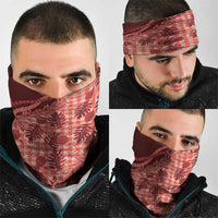 Hawaii Breadfruit Palaka Neck Gaiter Ulaula Maile Lei LT9 - Polynesian Pride