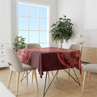 Hawaii Breadfruit Palaka Tablecloth Ulaula Maile Lei LT9 - Polynesian Pride