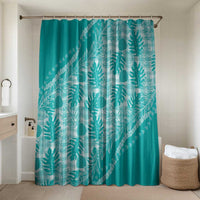 Hawaii Breadfruit Palaka Bathroom Set Polu Opal Maile Lei - Polynesian Pride